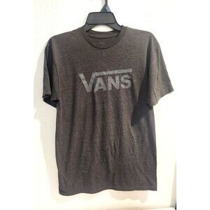 Vans Shirt Adult SZ Medium Short Sleeve color dark gray